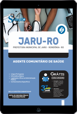 Apostila Prefeitura de Jaru - RO em PDF  - Agente Comunitário de Saúde - Imagem 1