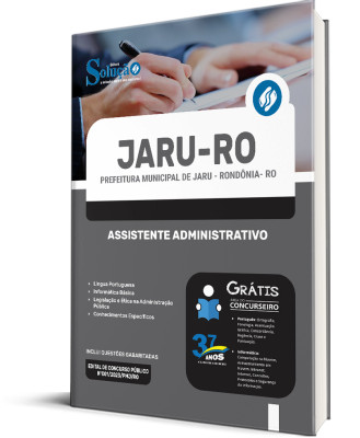 Apostila Prefeitura de Jaru - RO  - Assistente Administrativo - Imagem 2