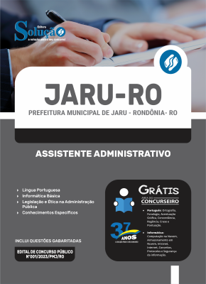 Apostila Prefeitura de Jaru - RO  - Assistente Administrativo - Imagem 3