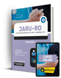Capa Apostila Prefeitura de Jaru - RO  - Cuidador