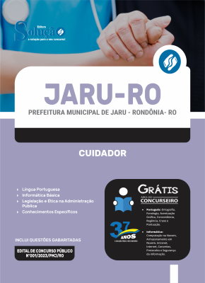 Apostila Prefeitura de Jaru - RO  - Cuidador - Imagem 3