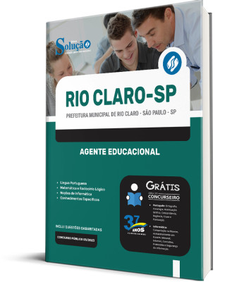 Apostila Prefeitura de Rio Claro - SP  - Agente Educacional  - Imagem 2