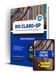 Capa Apostila Prefeitura de Rio Claro - SP  - Agente Escolar