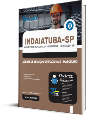 Apostila Prefeitura de Indaiatuba - SP  - Agente de Serviços Operacionais - Masculino - Imagem 2