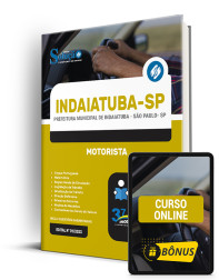 Capa Apostila Prefeitura de Indaiatuba - SP  - Motorista