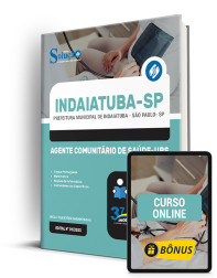 Capa Apostila Prefeitura de Indaiatuba - SP  - Agente Comunitário de Saúde - UBS