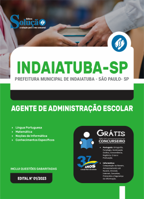 Apostila Prefeitura de Indaiatuba - SP  - Agente de Administração Escolar - Imagem 3
