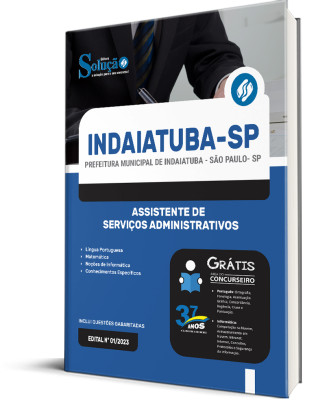 Apostila Prefeitura de Indaiatuba - SP  - Assistente de Serviços Administrativos - Imagem 2