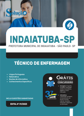 Apostila Prefeitura de Indaiatuba - SP  - Técnico de Enfermagem - Imagem 3