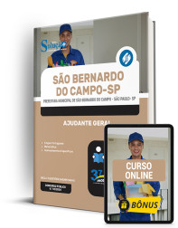 Capa Apostila Prefeitura de São Bernardo do Campo - SP  - Ajudante Geral