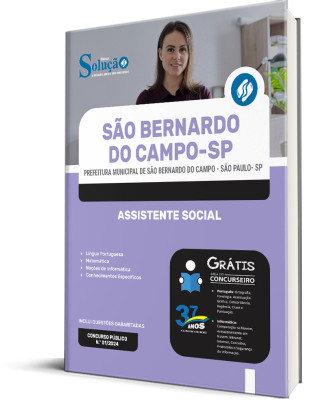 Apostila Prefeitura de São Bernardo do Campo - SP  - Assistente Social - Imagem 2