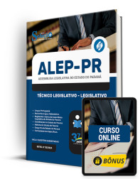 Capa Apostila ALEP-PR  - Técnico Legislativo - Legislativo