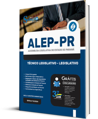 Apostila ALEP-PR  - Técnico Legislativo - Legislativo - Imagem 2