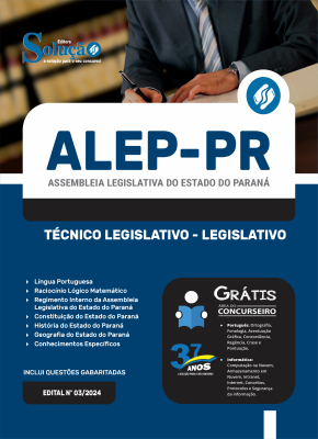 Apostila ALEP-PR  - Técnico Legislativo - Legislativo - Imagem 3