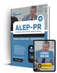 Capa Apostila ALEP-PR  - Técnico Legislativo - Administrativo