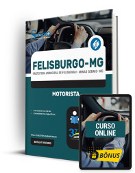 Capa Apostila Prefeitura de Felisburgo - MG  - Motorista