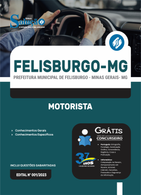 Apostila Prefeitura de Felisburgo - MG  - Motorista - Imagem 3