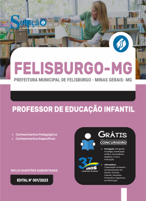 Apostila Prefeitura de Felisburgo - MG  - Professor de Educação Infantil - Imagem 3