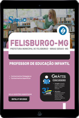 Apostila Prefeitura de Felisburgo - MG em PDF  - Professor de Educação Infantil - Imagem 1