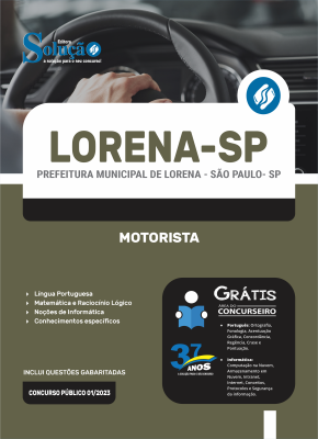 Apostila Prefeitura de Lorena - SP  - Motorista - Imagem 3