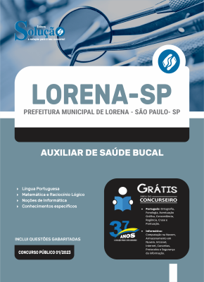 Apostila Prefeitura de Lorena - SP  - Auxiliar de Saúde Bucal - Imagem 3