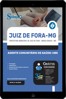 Apostila Prefeitura de Juiz de Fora - MG em PDF  - Agente Comunitário de Saúde (UBS) - Imagem 1