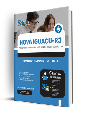 Apostila Prefeitura de Nova Iguaçu - RJ  - Auxiliar Administrativo III - Imagem 2