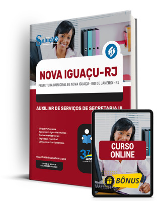 Apostila Prefeitura de Nova Iguaçu - RJ  - Auxiliar de Serviços de Secretaria III - Imagem 1