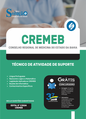 Apostila CREMEB  - Técnico de Atividade de Suporte - Imagem 3