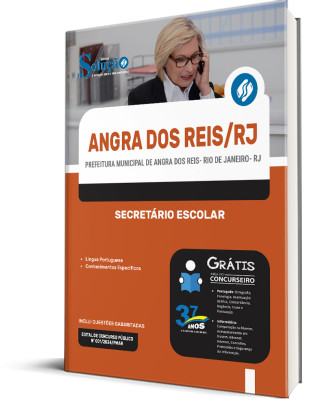 Apostila Prefeitura de Angra dos Reis - RJ  - Secretario Escolar - Imagem 2