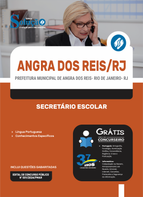 Apostila Prefeitura de Angra dos Reis - RJ  - Secretario Escolar - Imagem 3