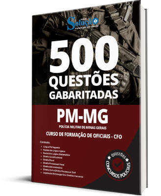 Caderno de Questões PM-MG - Curso de Formação de Oficiais - CFO - 500 Questões Gabaritadas - Imagem 2