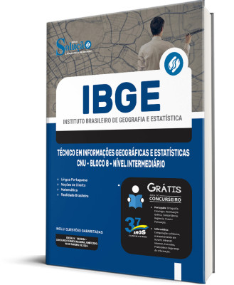 Apostila IBGE  - Técnico em Informações Geográficas e Estatísticas - CNU - Bloco 8 - Nível Intermediário - Imagem 2
