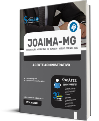 Apostila Prefeitura de Joaíma - MG  Agente Administrativo - Imagem 2