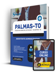 Capa Apostila Prefeitura de Palmas - TO  - Assistente Administrativo