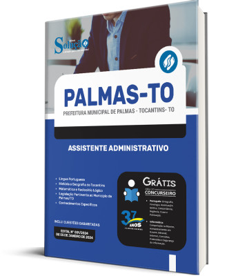 Apostila Prefeitura de Palmas - TO  - Assistente Administrativo - Imagem 2