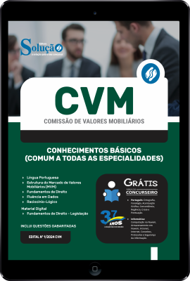 Apostila CVM em PDF  - Conhecimentos Básicos (Comum a todas as Especialidades) - Imagem 1