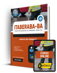 Capa Apostila Prefeitura de Itaberaba - BA  - Agente de Trânsito