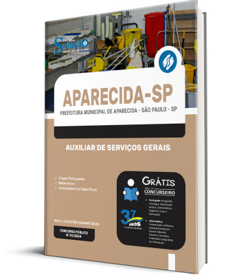 Apostila Prefeitura de Aparecida - SP  - Auxiliar de Serviços Gerais - Imagem 2