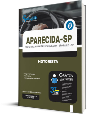 Apostila Prefeitura de Aparecida - SP  - Motorista - Imagem 2