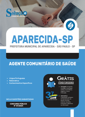 Apostila Prefeitura de Aparecida - SP  - Agente Comunitário de Saúde - Imagem 3