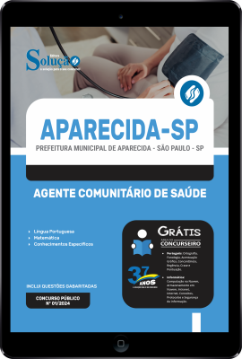 Apostila Prefeitura de Aparecida - SP em PDF  - Agente Comunitário de Saúde - Imagem 1