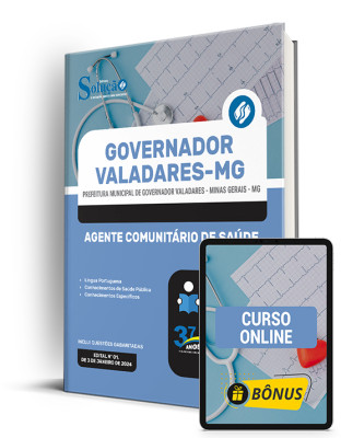 Apostila Prefeitura de Governador Valadares - MG  - Agente Comunitário de Saúde - Imagem 1