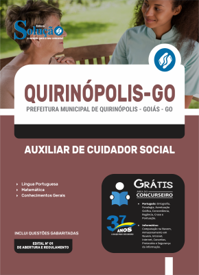 Apostila Prefeitura de Quirinópolis - GO  - Auxiliar de Cuidador Social - Imagem 3