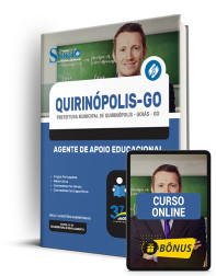 Capa Apostila Prefeitura de Quirinópolis - GO  - Agente de Apoio Educacional