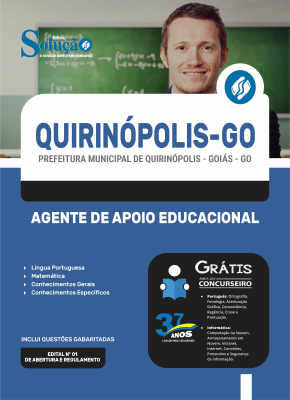 Apostila Prefeitura de Quirinópolis - GO  - Agente de Apoio Educacional - Imagem 3