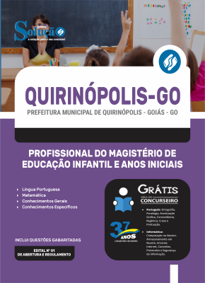 Apostila Prefeitura de Quirinópolis - GO  - Profissional do Magistério de Educação Infantil e Anos Iniciais - Imagem 3