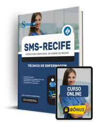 Capa Apostila SMS Recife  - Técnico de Enfermagem