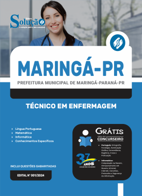 Apostila Prefeitura de Maringá - PR  - Técnico em Enfermagem - Imagem 3