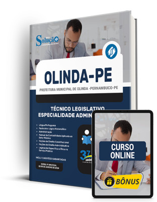 Apostila Câmara de Olinda - PE  - Técnico Legislativo - Especialidade: Administrativa - Imagem 1